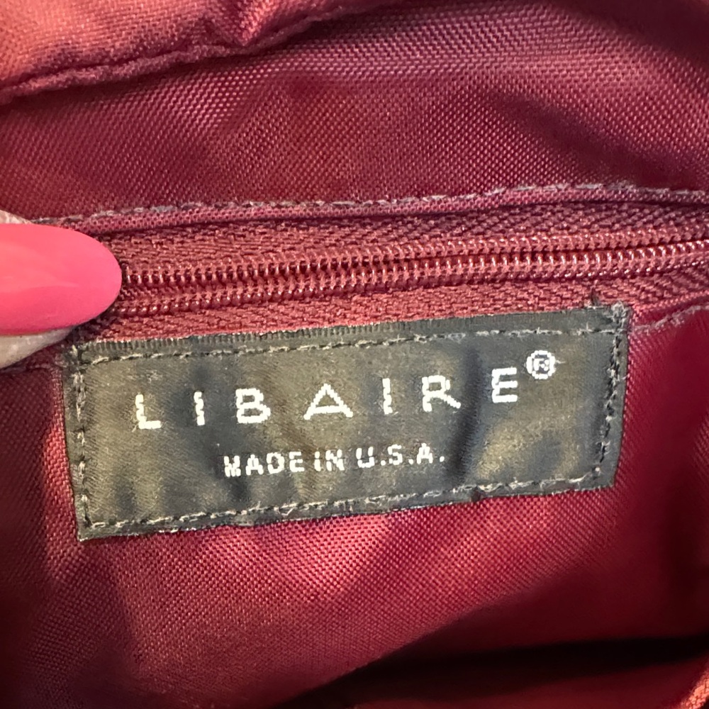 Libaire Women's Black Leather Crossbody Bag - Picture 2 of 9